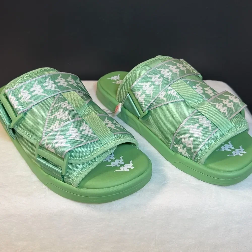 Kappa 222 Banda Mitel 1 Slide Sandals – Green | 304KUQ0 | 13M - Picture 6 of 9